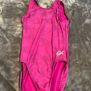 GK Pink gymnastics Leotard